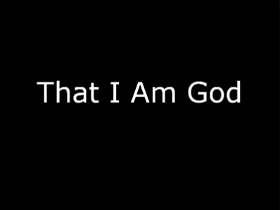 ThatIAmGodWords ThatIAmGodWords