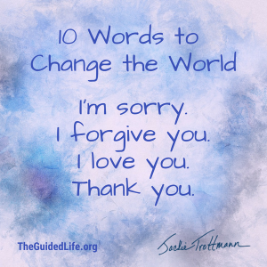 10 Words to Change the World