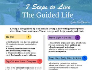7 Steps to Live The Guided Life Guide