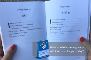 What Word of Encouragement Will God Have For You - God Notes Book