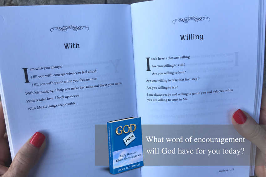 What Word of Encouragement Will God Have For You - God Notes Book
