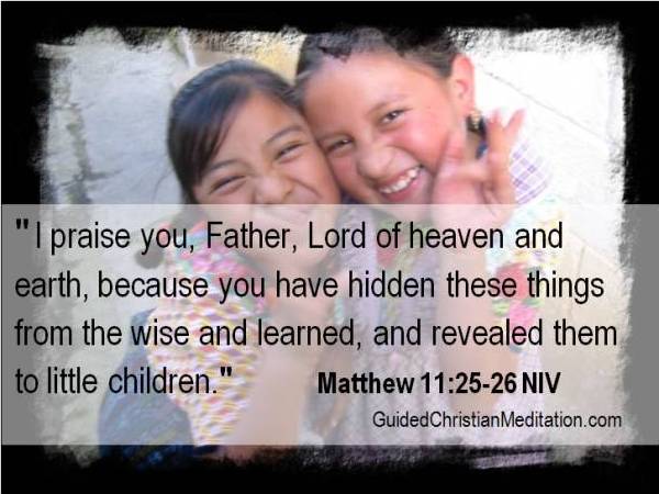 Why Jesus Loves the Little Children