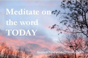 A Meditation for Today