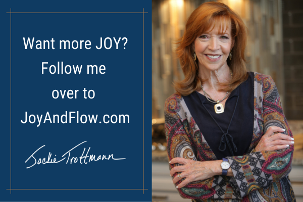 Want More Joy? Follow Me Over to Joy and Flow.com